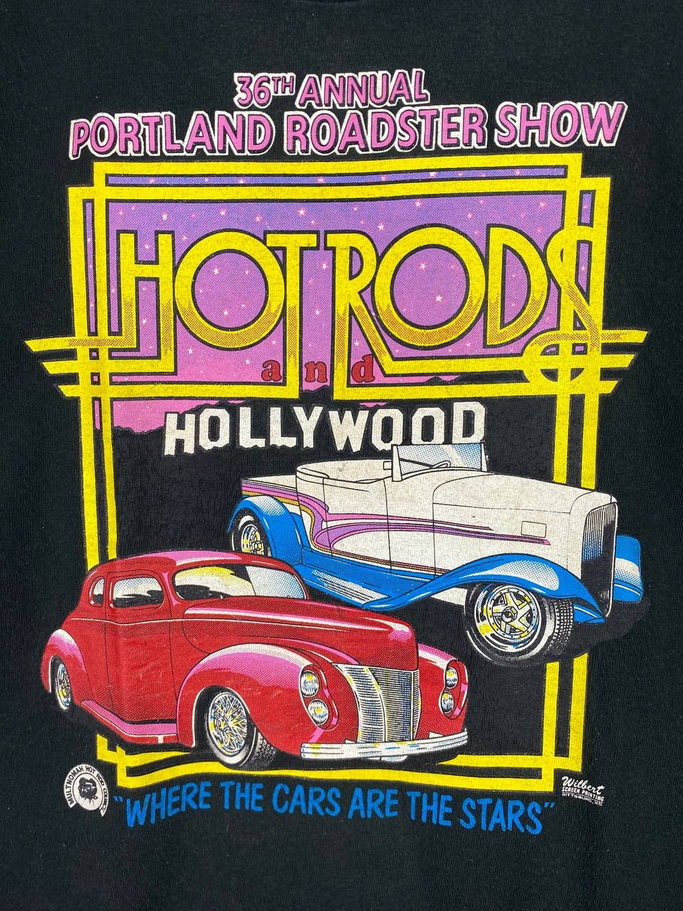 Vintage vintage 90s hot rod hall of fame tee nice design Size US L / EU 52-54 / 3 - 2 Thumbnail
