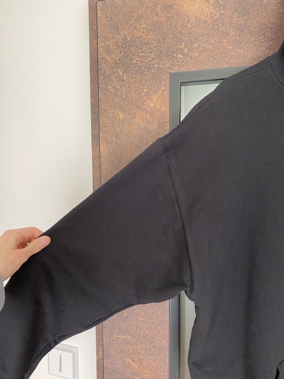 Fruit Of The Loom Black oversized hoodie Size US L / EU 52-54 / 3 - 5 Thumbnail
