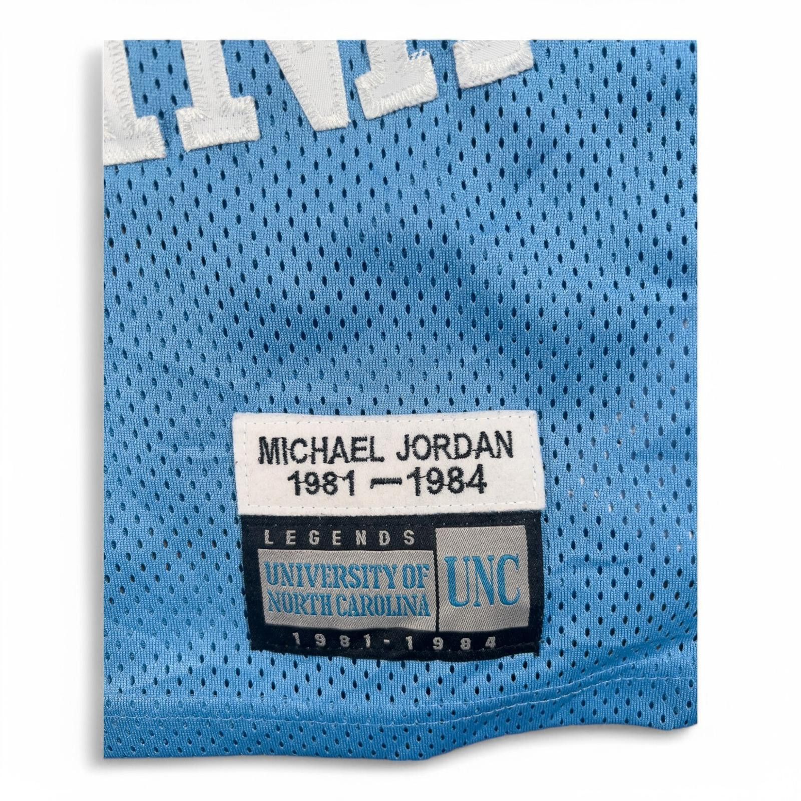 Other Michael Jordan UNC Legends Jersey Blue #23 Size 46 Vintage Size US XL / EU 56 / 4 - 8 Thumbnail