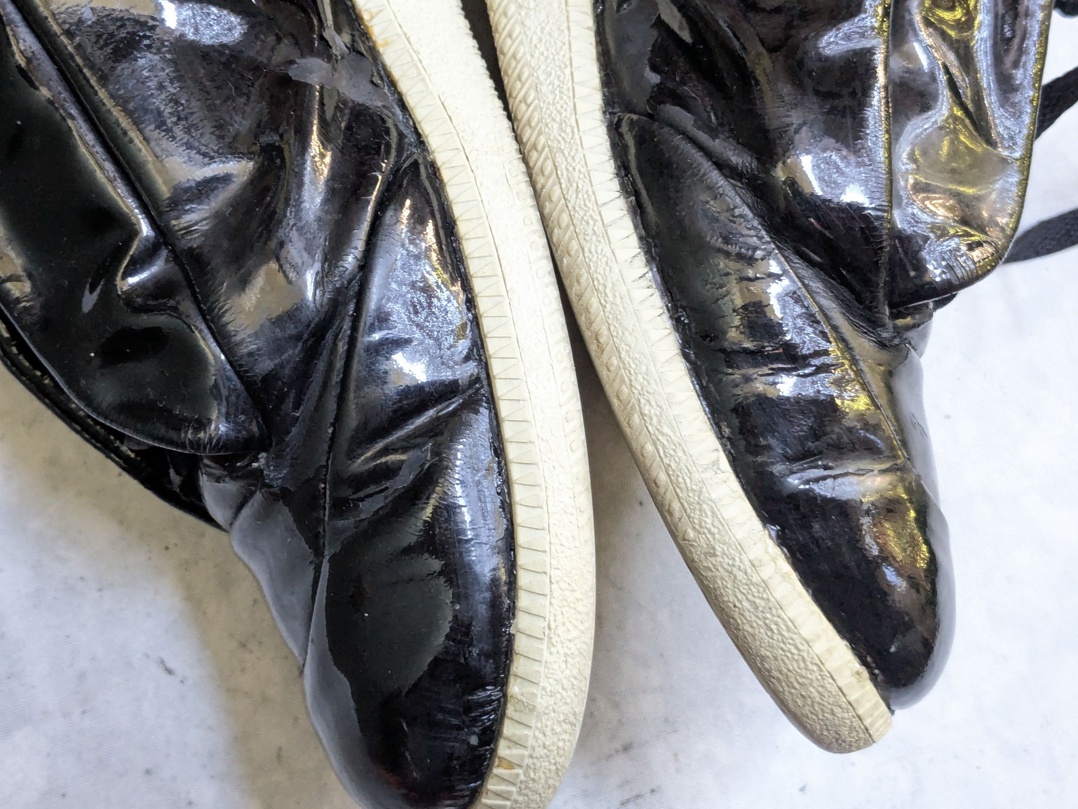 Maison Margiela Maison Margiela Future Black Patent Leather 9 42 High Tops Size US 9 / EU 42 - 13 Thumbnail