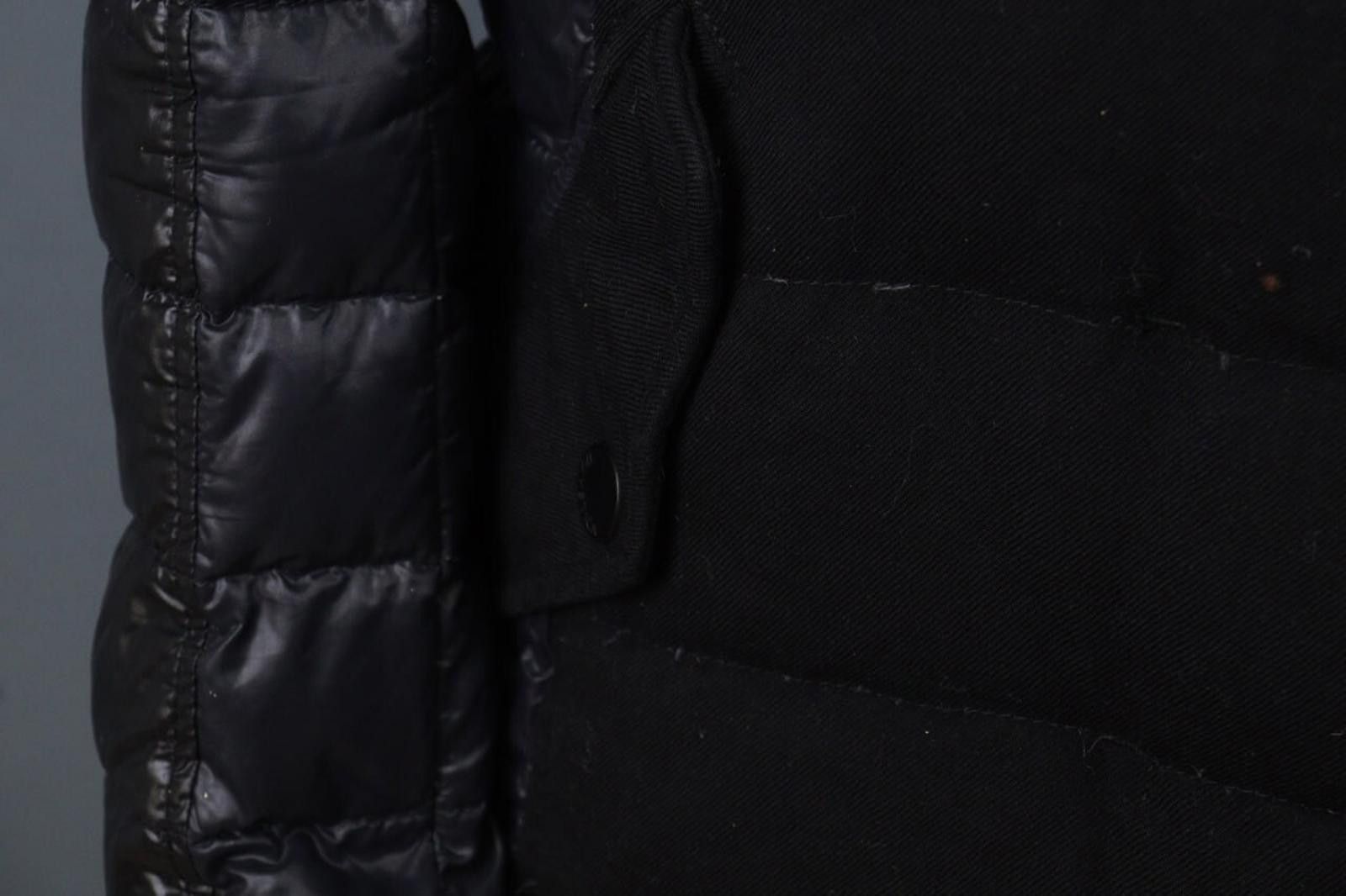 Duvetica Duvetica Black Wool Mock Neck Zip Puffer Jacket Size 44 Size M / US 6-8 / IT 42-44 - 6 Thumbnail