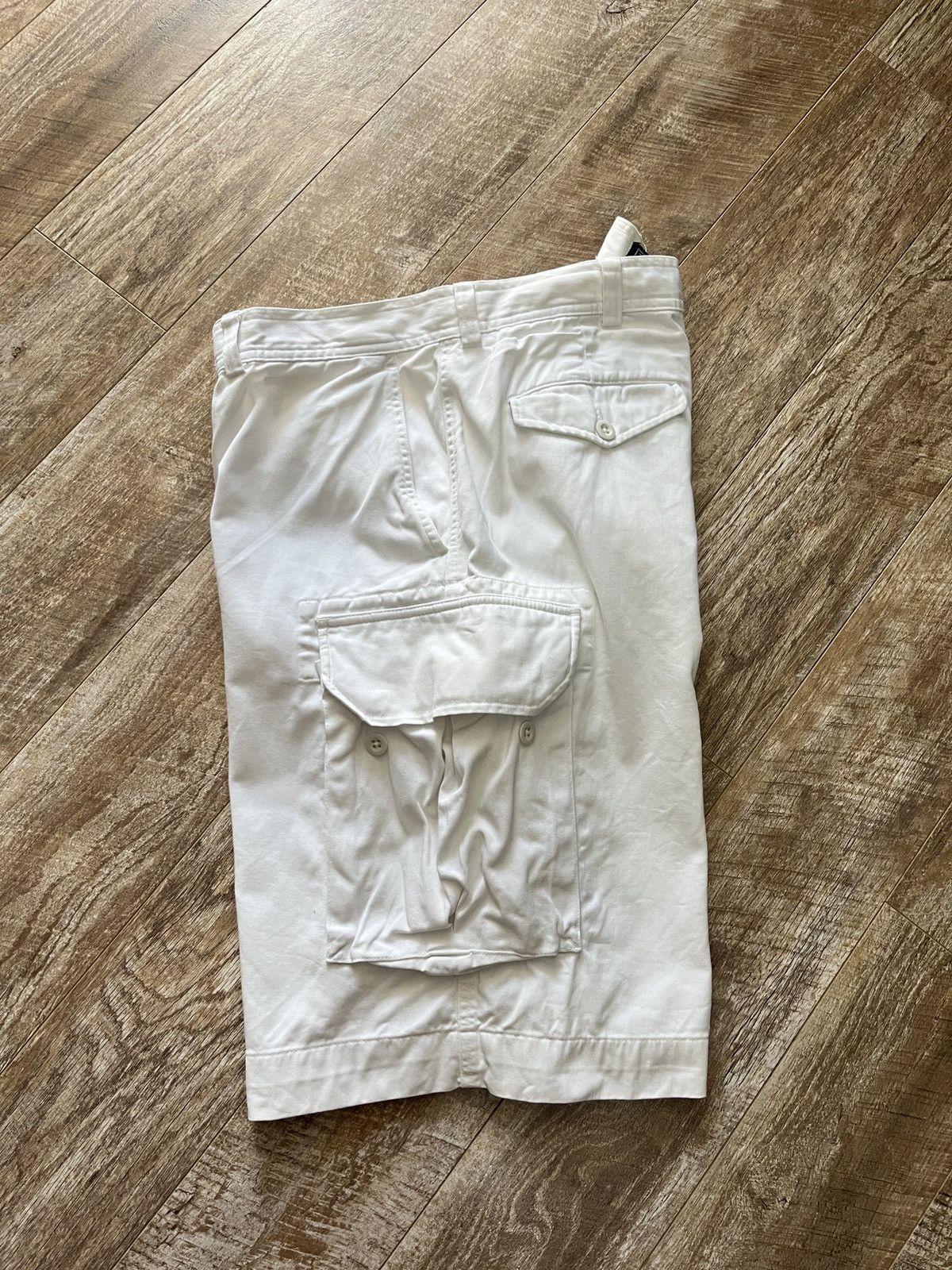 Vintage Vintage Polo Ralph Lauren Cargo Denim Shorts Size US 38 / EU 54 - 4 Thumbnail