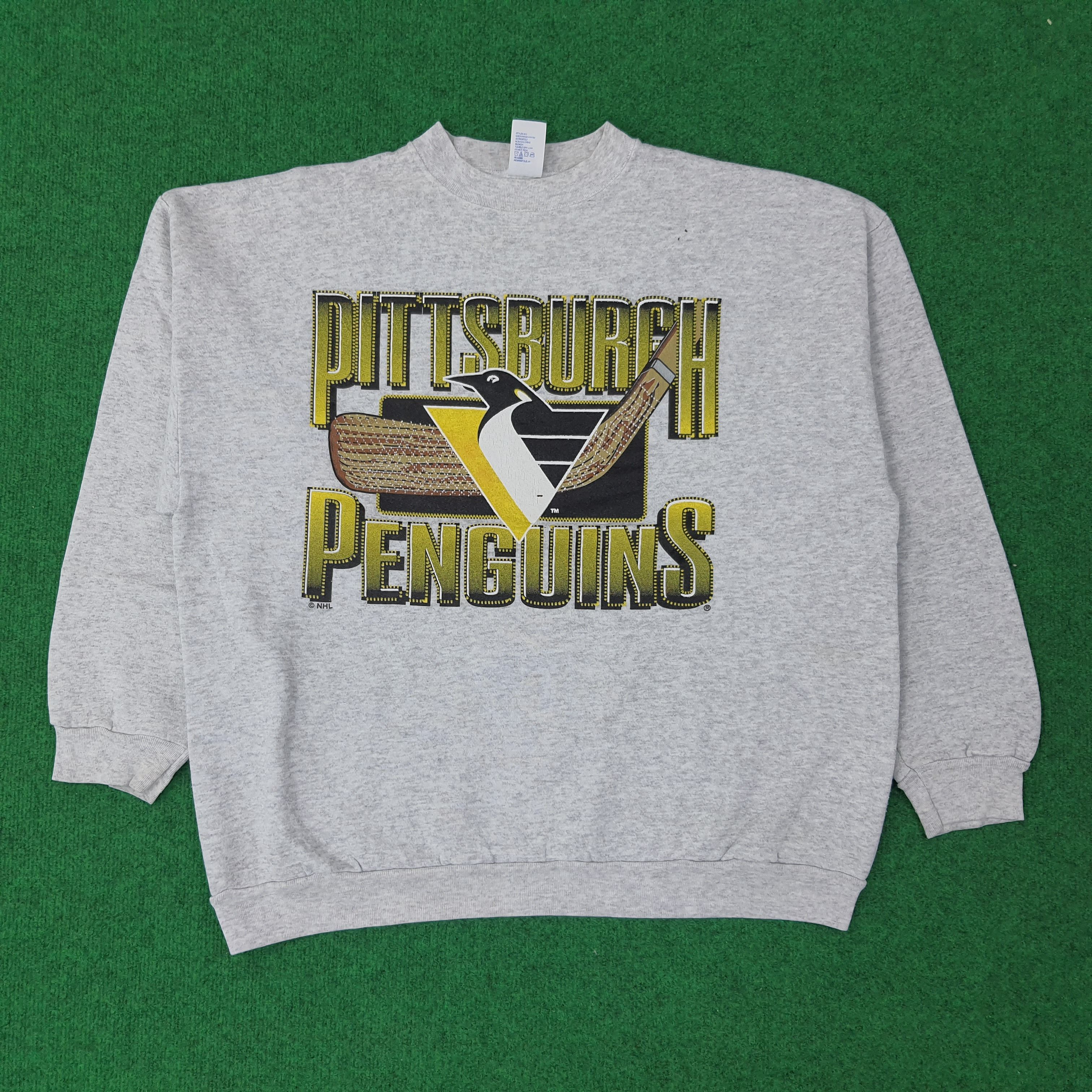 Logo 7 Vintage Pittsburgh Penguins NHL Team Sweatshirt C247N20 Size US L / EU 52-54 / 3 - 1 Thumbnail