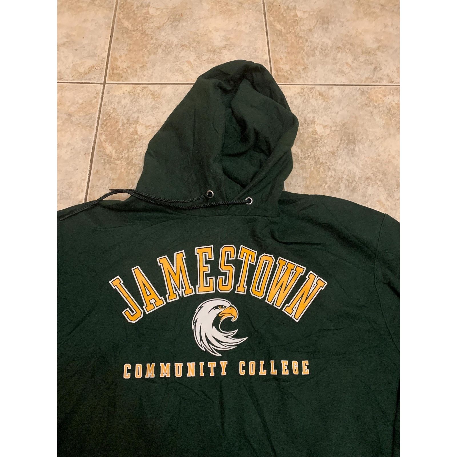 Gildan Vintage Jamestown community college hoodie Sweater size XL Size XL / US 12-14 / IT 48-50 - 2 Thumbnail