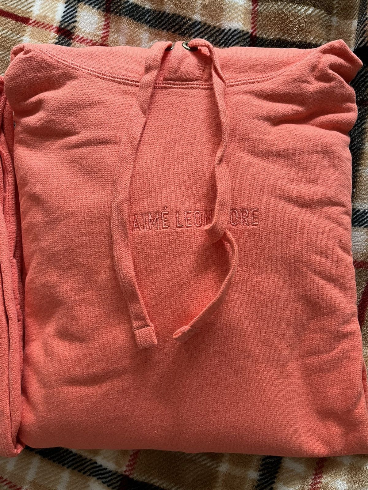 Aime Leon Dore Sz Medium ALD Orange brushed hoodie sweatpants set Size US M / EU 48-50 / 2 - 11 Thumbnail