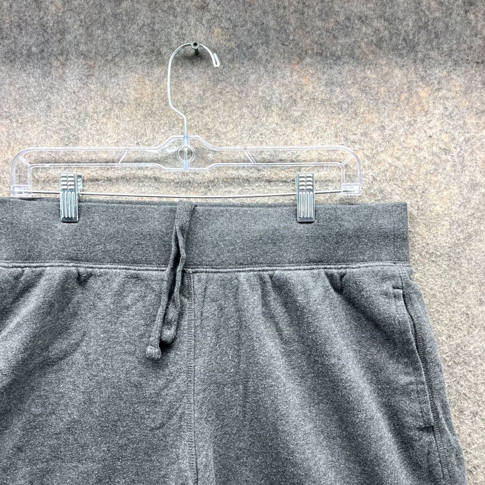 Champion VINTAGE Champion Shorts Mens Large Gray Fleece Drawstring Pocket Athletic Y2K Size US 33 - 7 Thumbnail