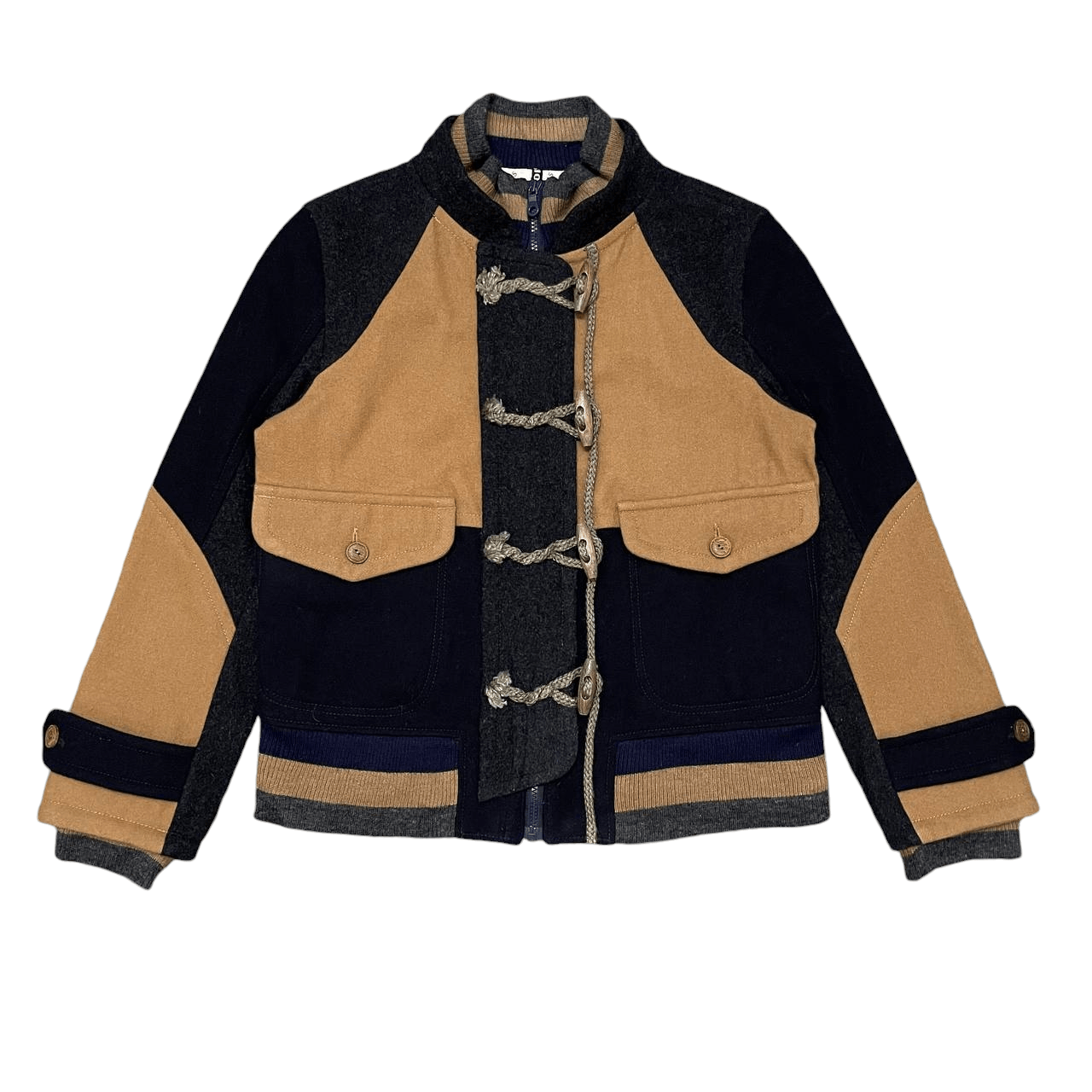 Frapbois Sample Frapbois Wool Coat Monogram Issey Miyake Inspired Size US M / EU 48-50 / 2 - 1 Thumbnail