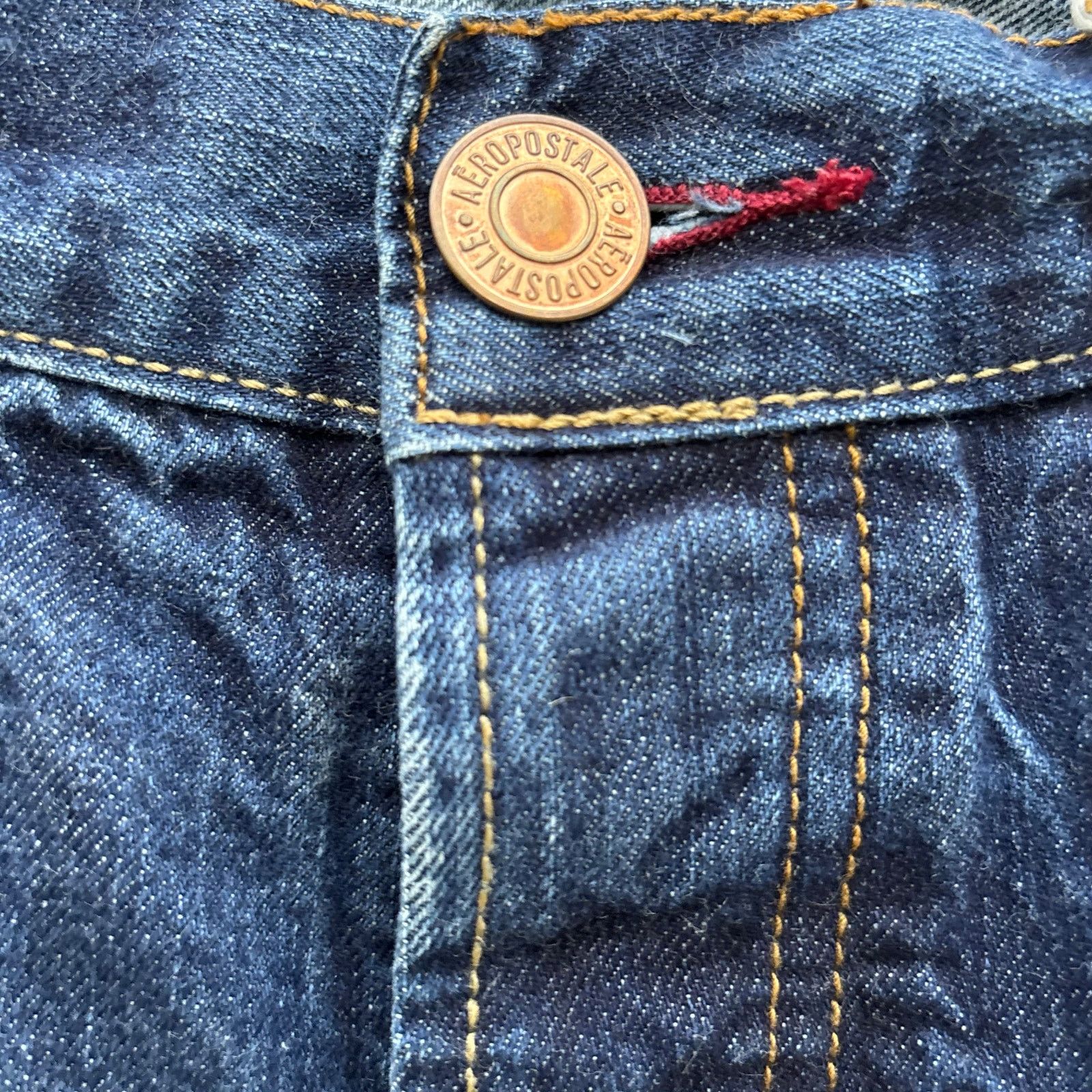 Aeropostale Aeropostale Essex Straight Leg Jeans Size 31x32 Size US 31 - 8 Thumbnail