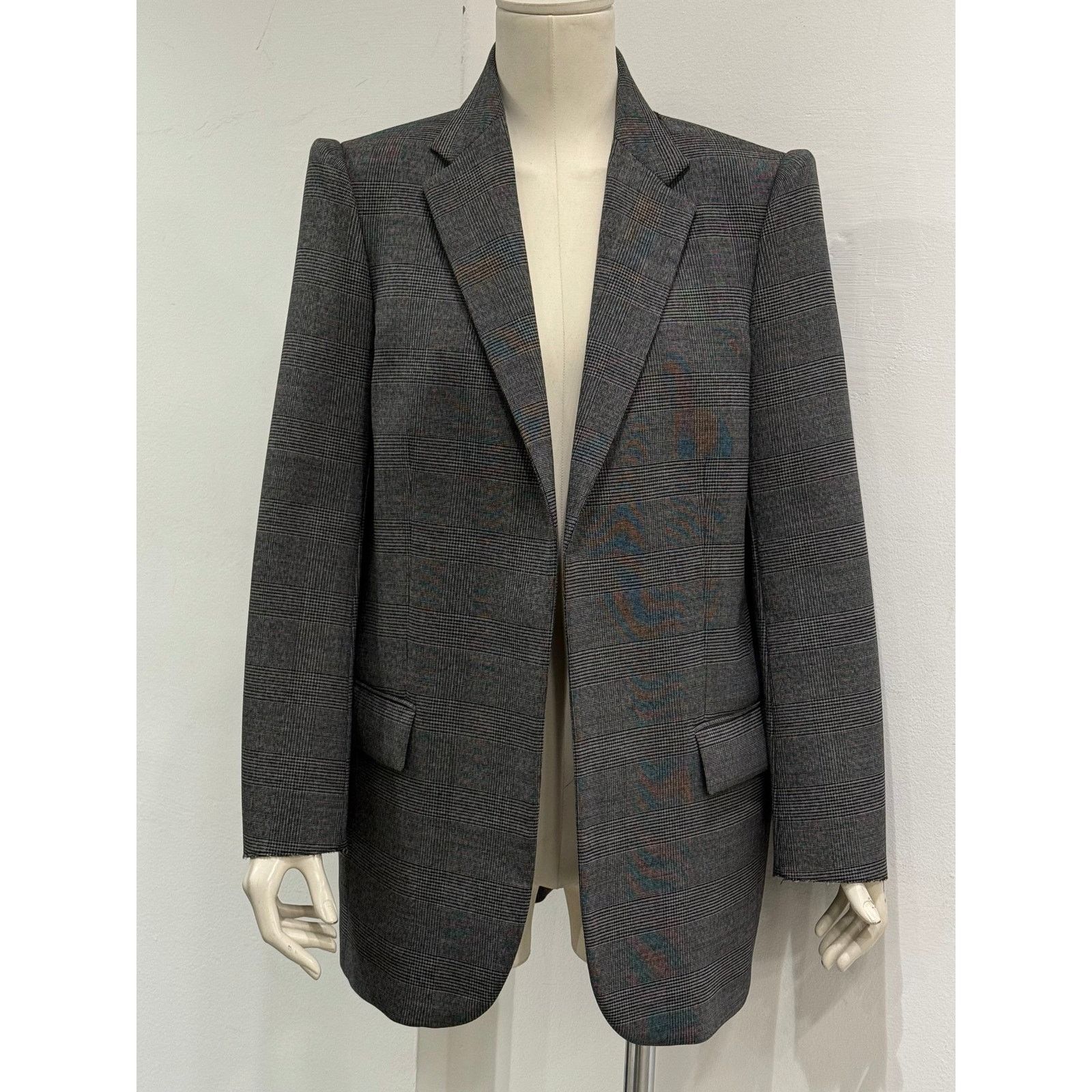 Balenciaga 2019 Balenciaga runway suspended shoulder blazer jacket Size US S / EU 44-46 / 1 - 2 Thumbnail