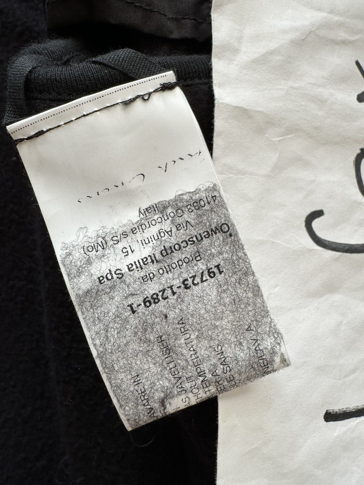 Rick Owens NEW | * SAMPLE * FW22 STROBE RUNWAY GIMP ZIP UP WITH EYELETS Size US M / EU 48-50 / 2 - 13 Thumbnail