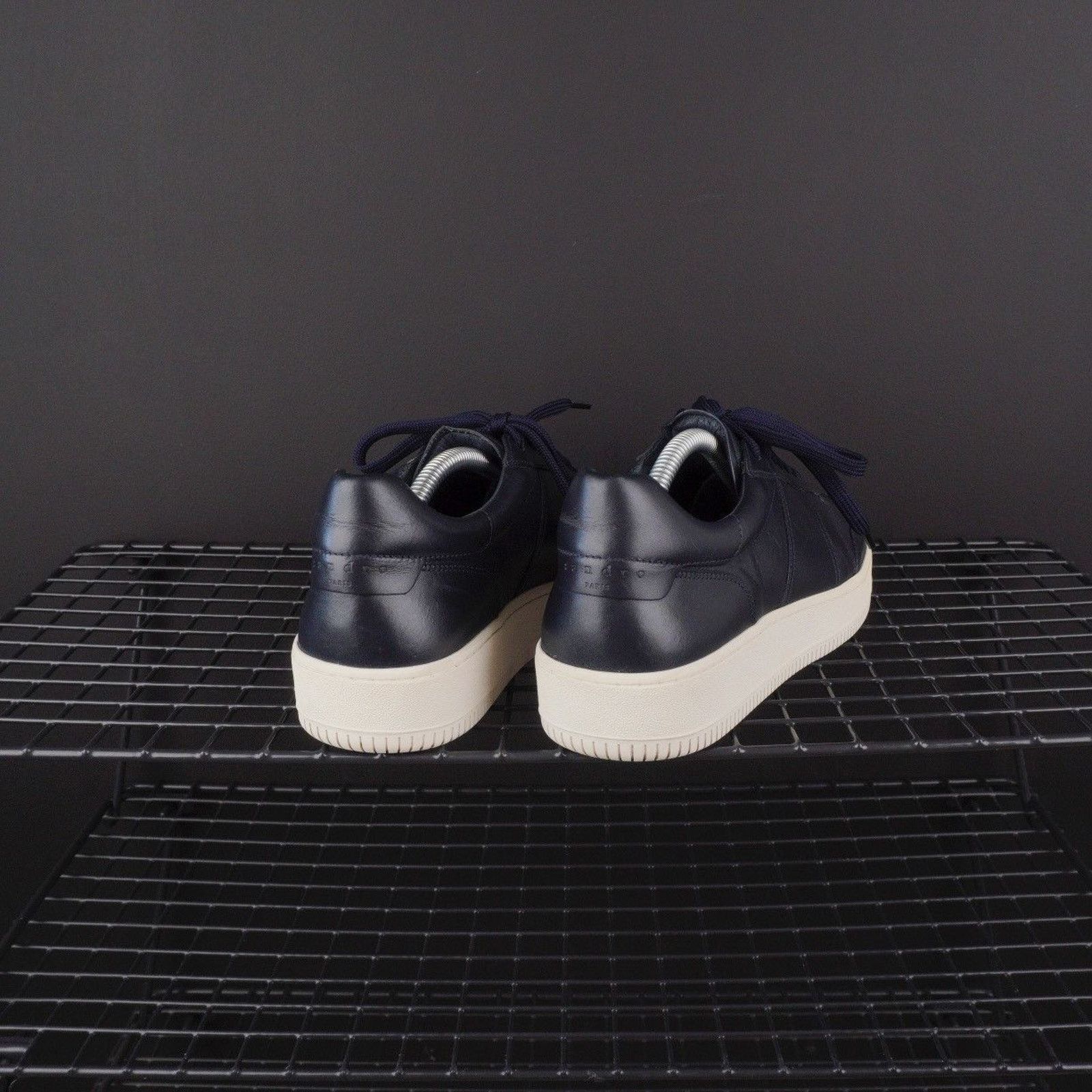 Sandro Sandro dark blue cow leather sneakers Size US 9 / EU 42 - 4 Thumbnail