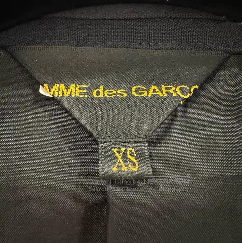 Comme des Garcons Comme des Garçons Stylish Navy Wool Coat . Size XS / US 0-2 / IT 36-38 - 4 Thumbnail