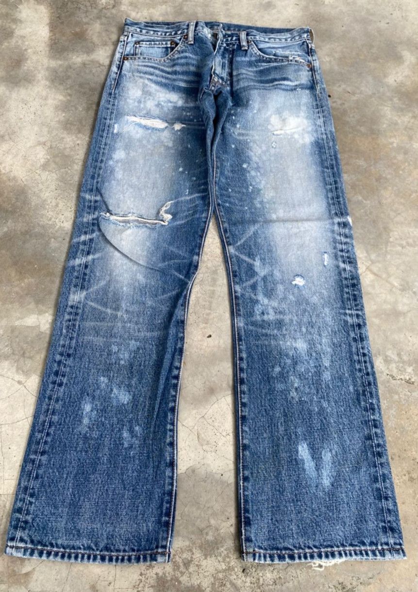Japanese Brand 💥BEST OFFER💥VINTAGE RNA INC DISTRESSED DENIM Size US 30 / EU 46 - 2 Thumbnail