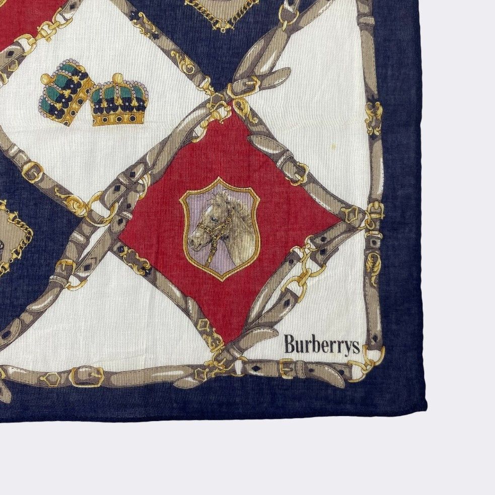 Burberry Vintage Burberry Handkerchief Neckerchief Bandana H073R Size ONE SIZE - 3 Thumbnail