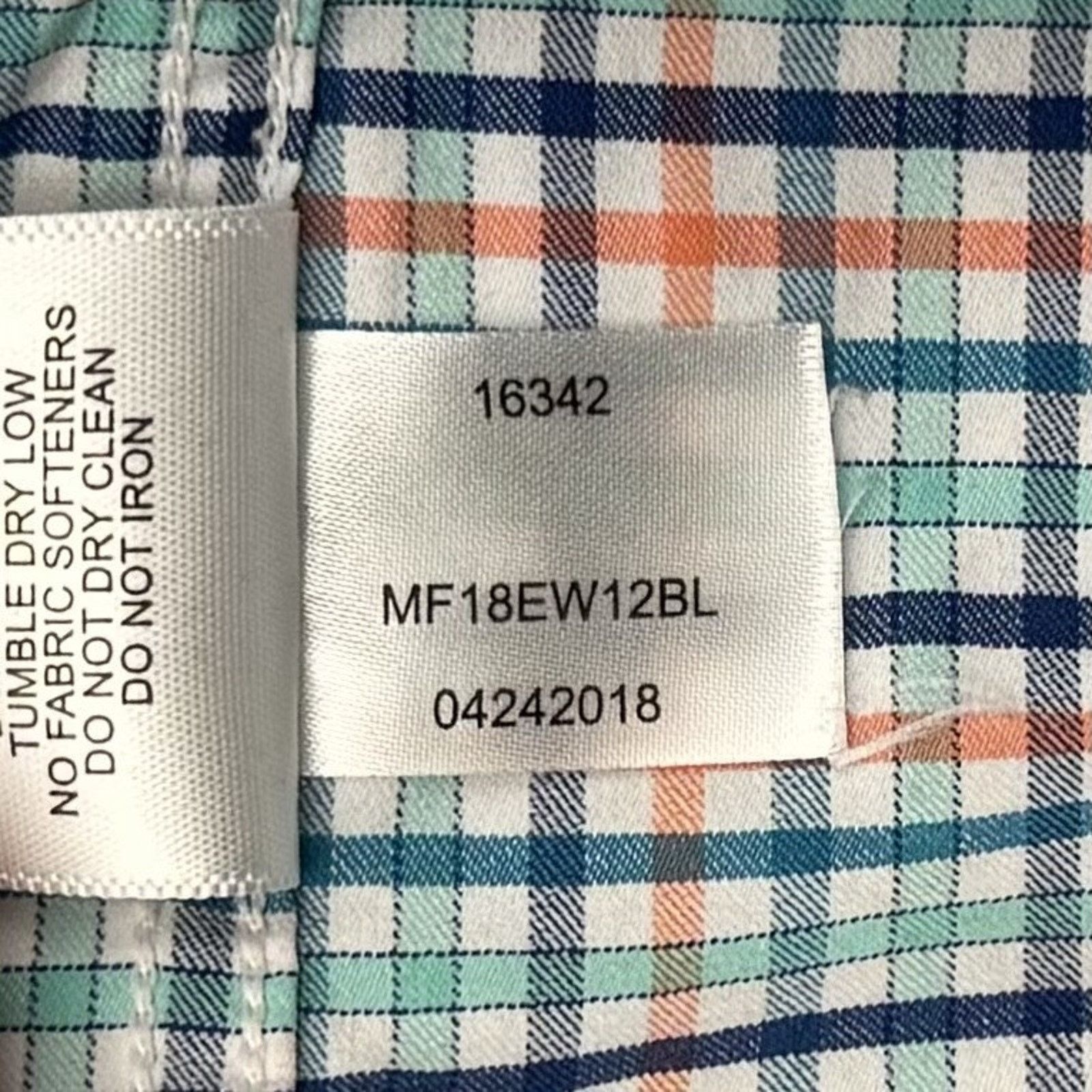 Other Peter Miller Button Up Shirt Men Large Golf Coastal Preppy Size US L / EU 52-54 / 3 - 9 Thumbnail