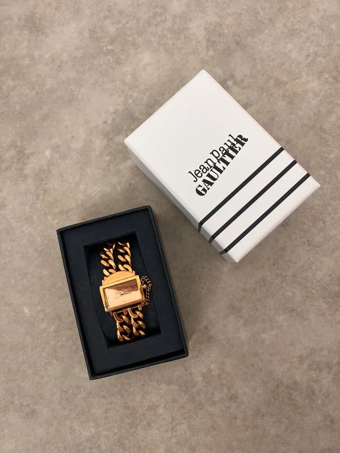 Jean Paul Gaultier Jean Paul Gaultier Gold Chain Bracelet Watch Size ONE SIZE - 3 Thumbnail