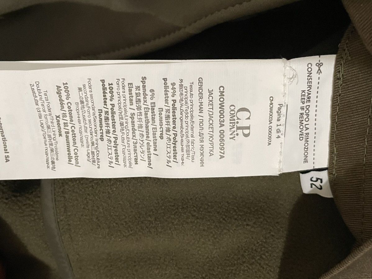 C.P. Company Softshell Shell-R Lens Hooded Jacket Size US L / EU 52-54 / 3 - 9 Thumbnail