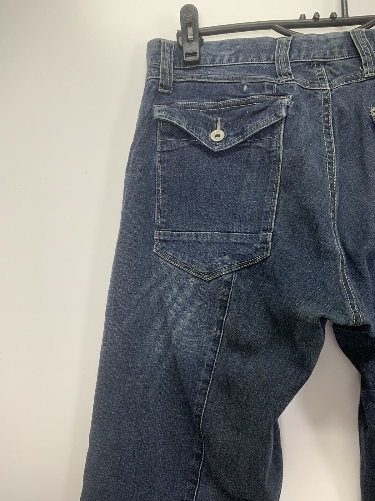 Japanese Brand × Vintage Vintage Cargo denim pant Size US 30 / EU 46 - 12 Thumbnail