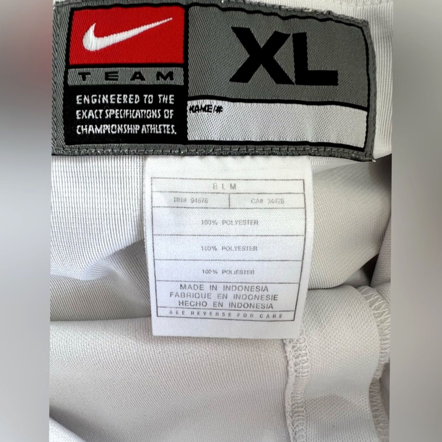 Nike Nike Team Pro Baseball Full Pants White XL Mens Jogger Size US 36 / EU 52 - 5 Thumbnail