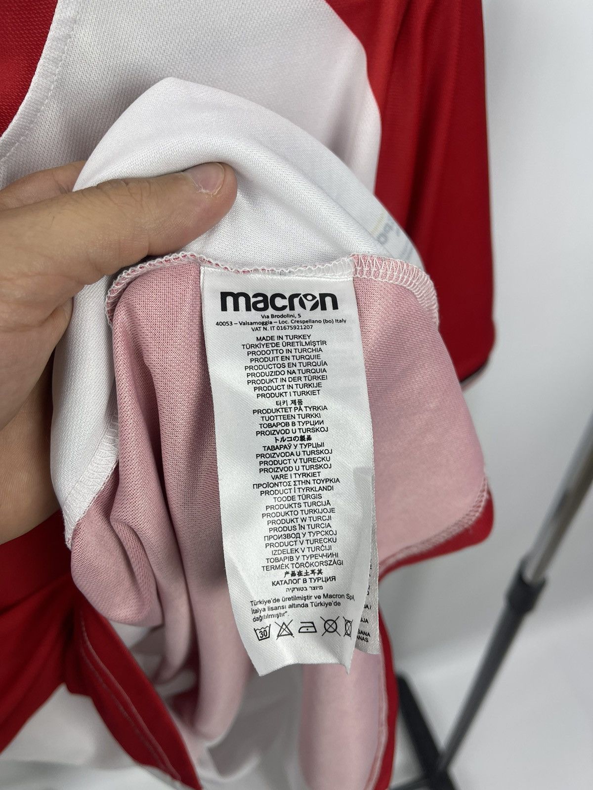 Macron Macron Samsunspor Football Shirt Size Large Away 2019 2020 Size US L / EU 52-54 / 3 - 6 Thumbnail