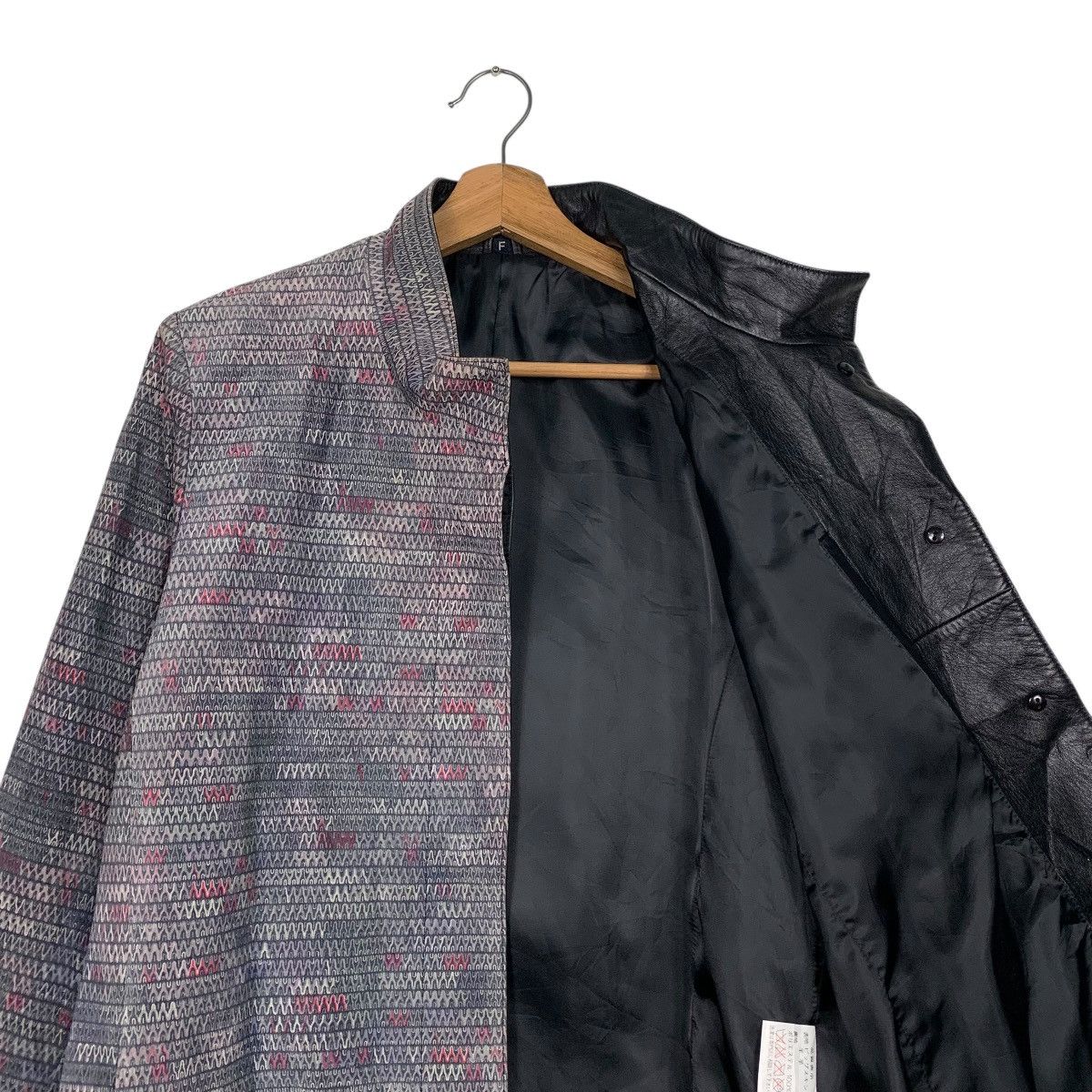 Japanese Brand Japanese Brand Nice Design Leather Jacket Size L / US 10 / IT 46 - 10 Thumbnail