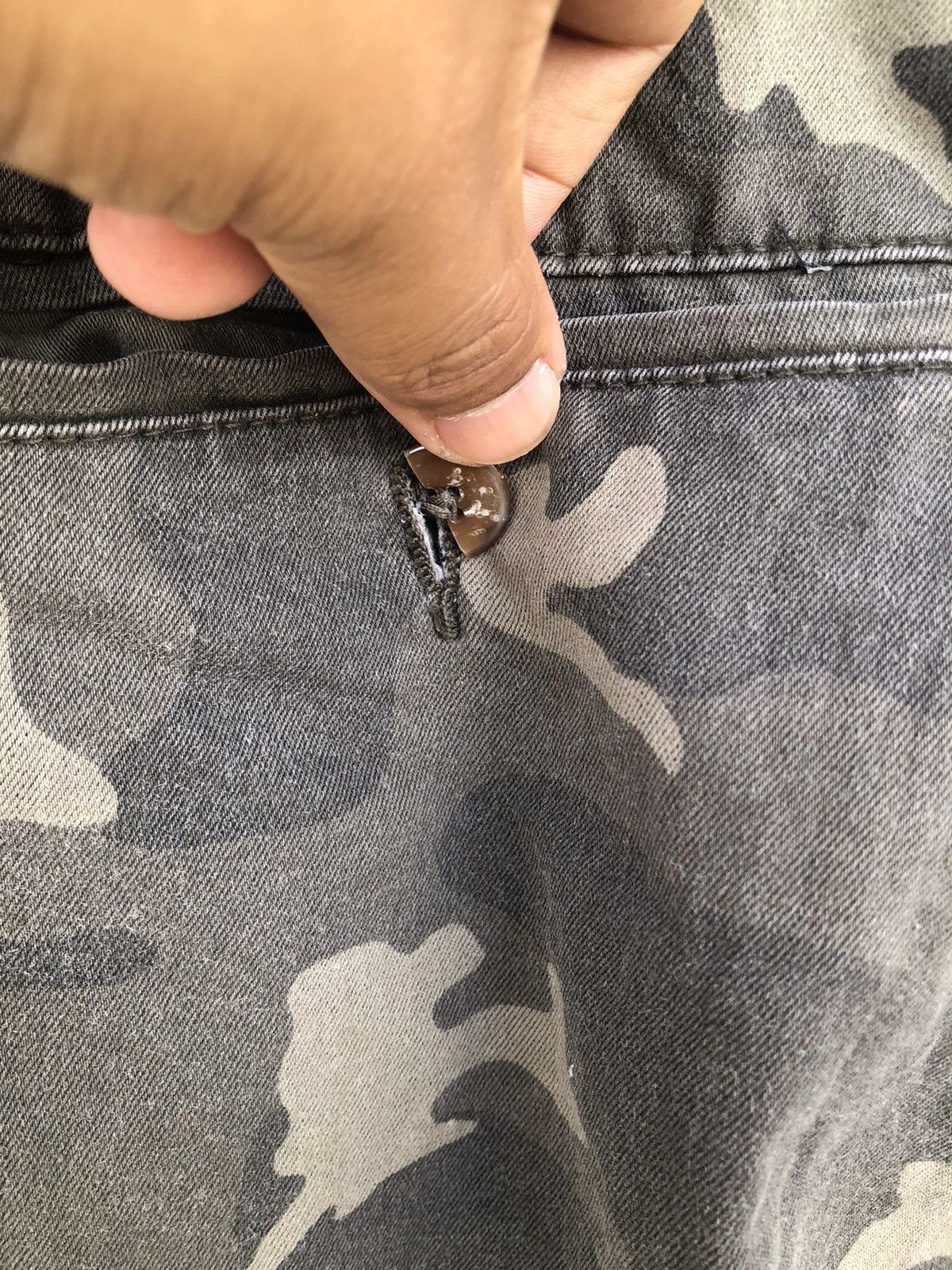 Esprit Esprit Camo Cotton Pants Size US 33 - 5 Thumbnail