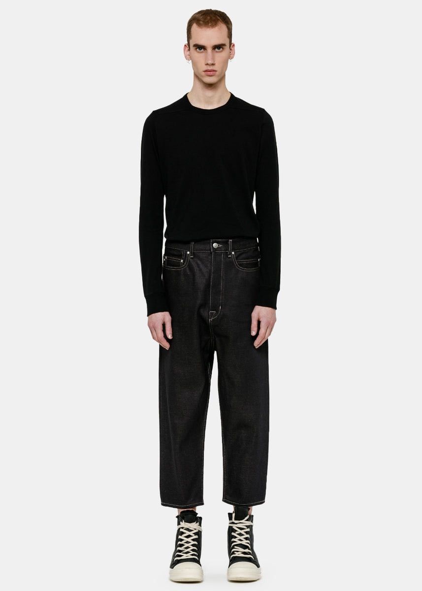 Rick Owens Collapse jeans in boiled wool Size US 32 / EU 48 - 8 Thumbnail