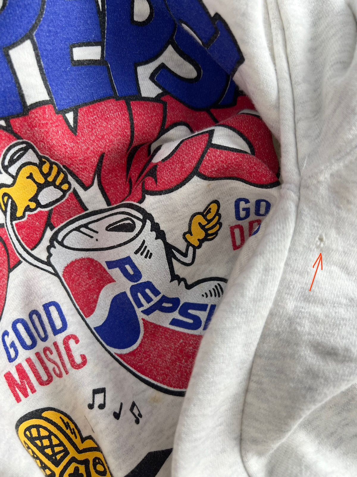 Vintage 90s Vintage The Pepsi Cola Comics Promo Crew Neck Size US L / EU 52-54 / 3 - 5 Thumbnail