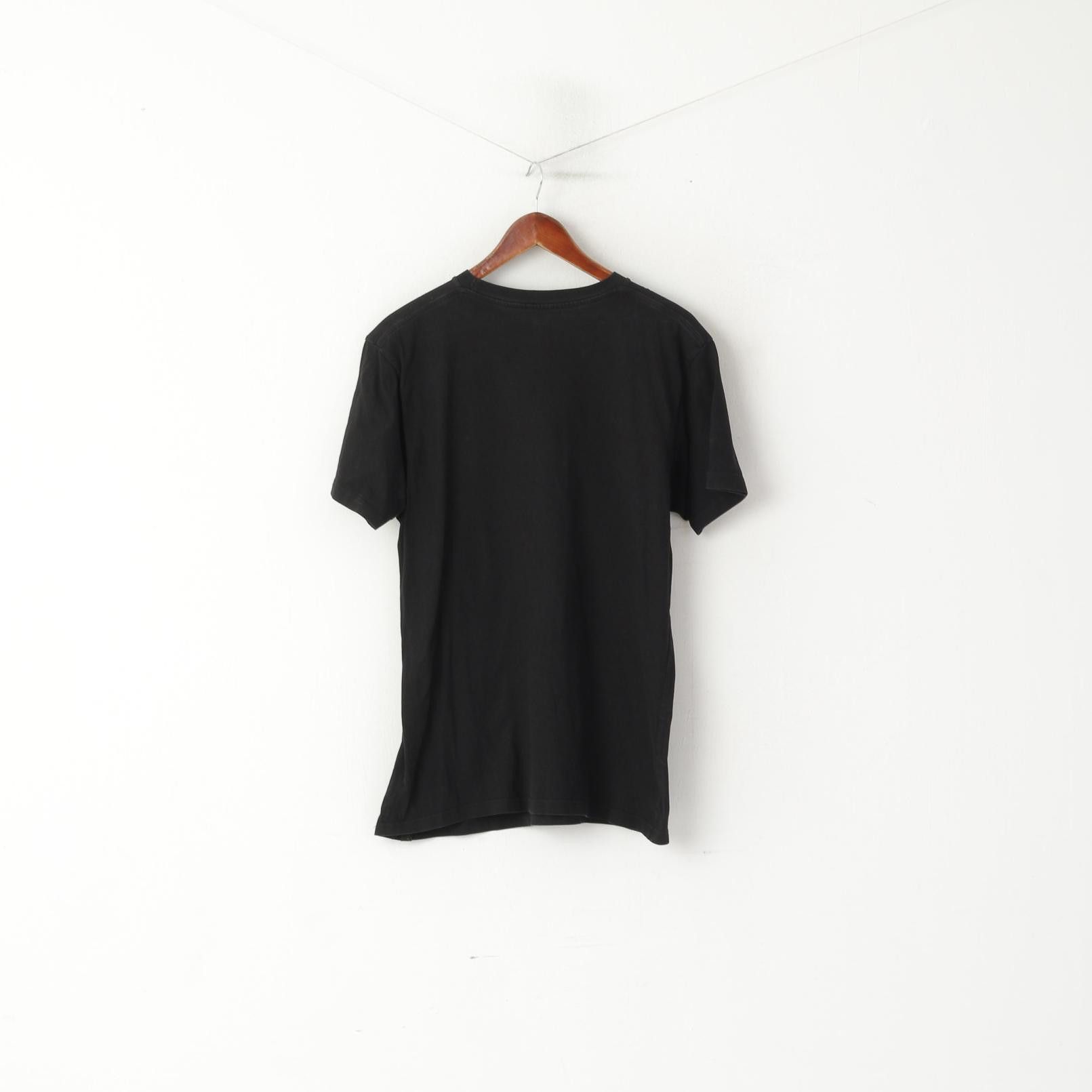DC DC Men L Shirt Black Cotton Graphic 6419 Size US L / EU 52-54 / 3 - 6 Thumbnail