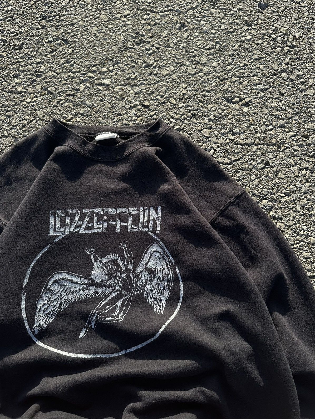 Band Tees × Led Zeppelin × Vintage Led Zeppelin Vintage 90s Sweatshirt Size US M / EU 48-50 / 2 - 3 Thumbnail