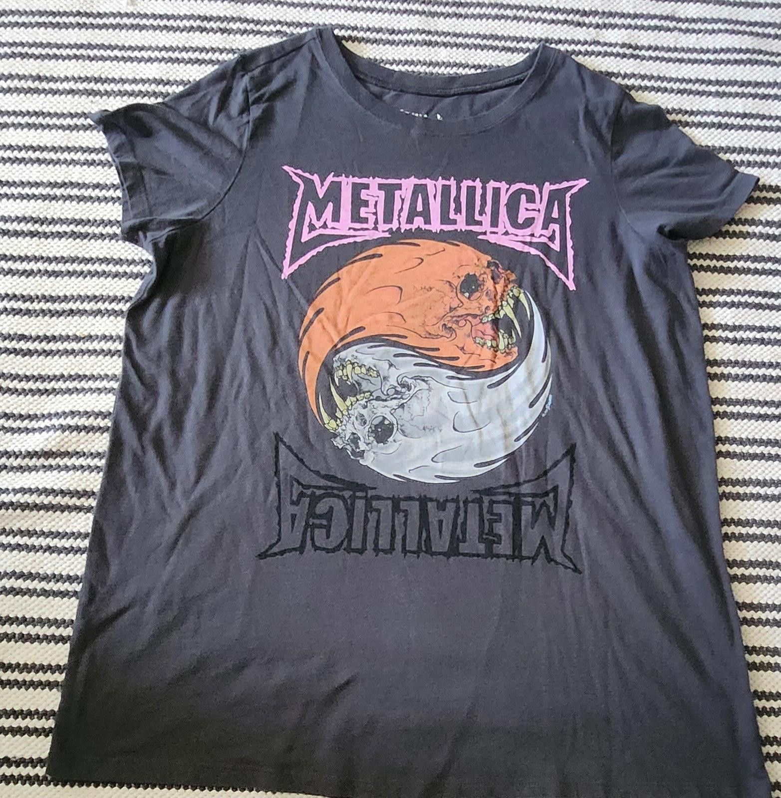 Metallica Metallica T-Shirt Yin Yang Official Licensed L Black Size US L / EU 52-54 / 3 - 2 Thumbnail