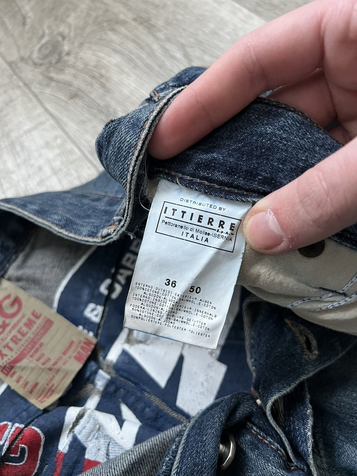 Dolce & Gabbana Archive Dolce Gabbana Big Logo Baggy Jeans TAS Hysteric Size US 36 / EU 52 - 14 Thumbnail
