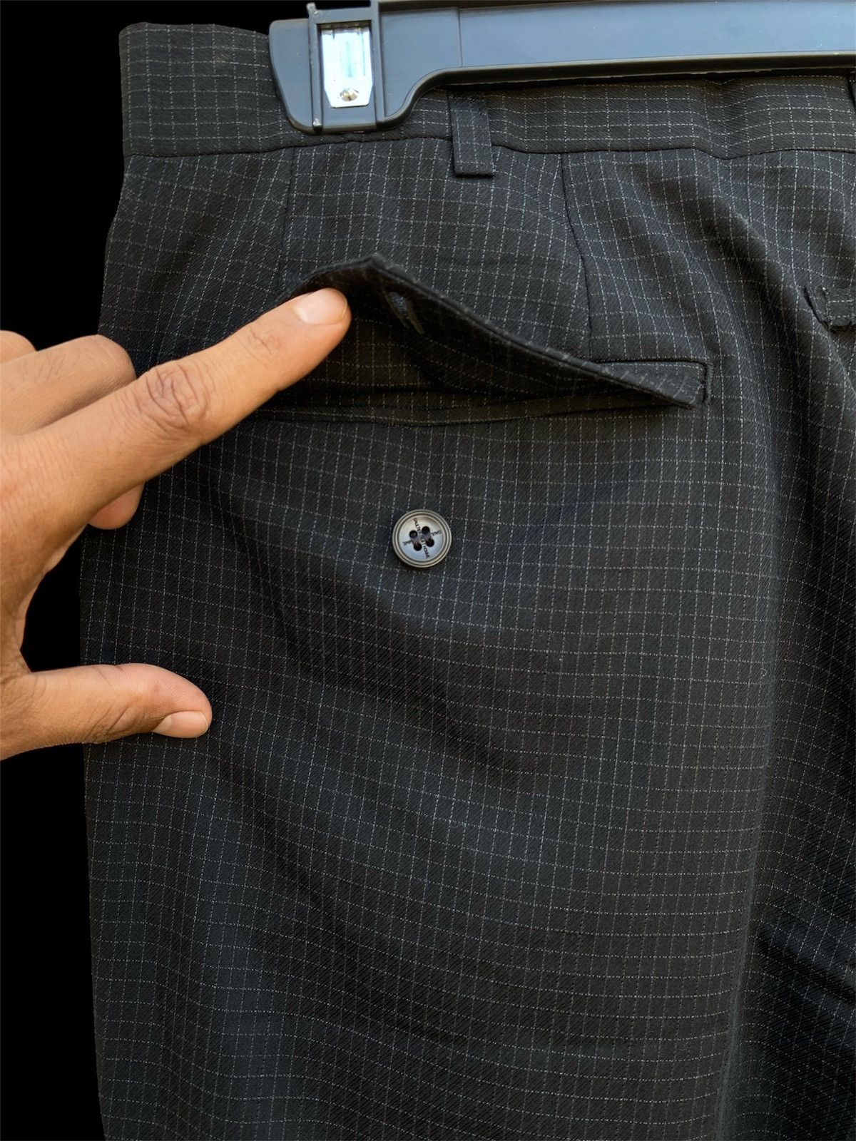 Gaultier Homme Objet × Jean Paul Gaultier × Vintage Jean Paul Gaultier Homme Objet Checkered Slack Size US 30 / EU 46 - 9 Thumbnail