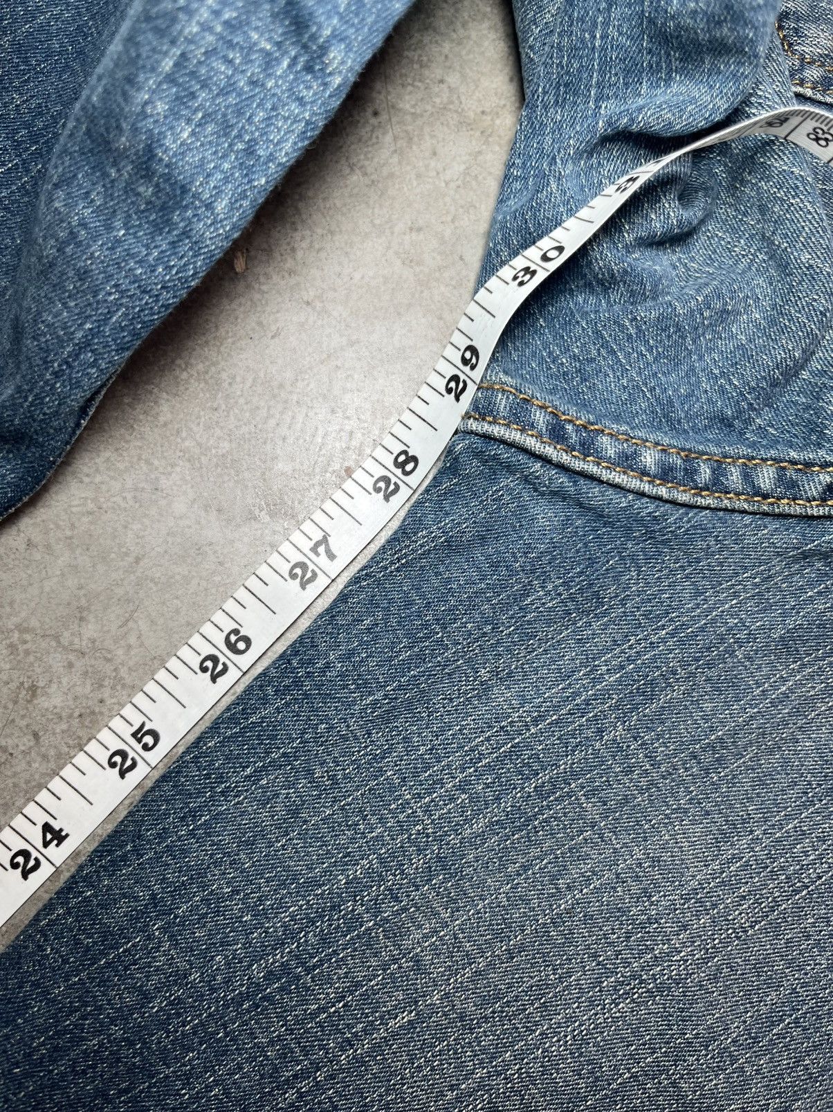 Levi's Levi’s 285 Men’s Relaxed Straight Blue Denim Jeans comfort Size 33" - 5 Thumbnail