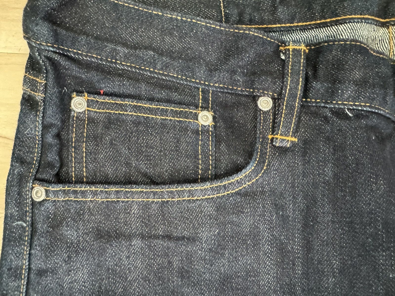 Gustin Men's GUSTIN Selvedge jeans 40 X 34 California Straight Raw Size US 40 / EU 56 - 4 Thumbnail