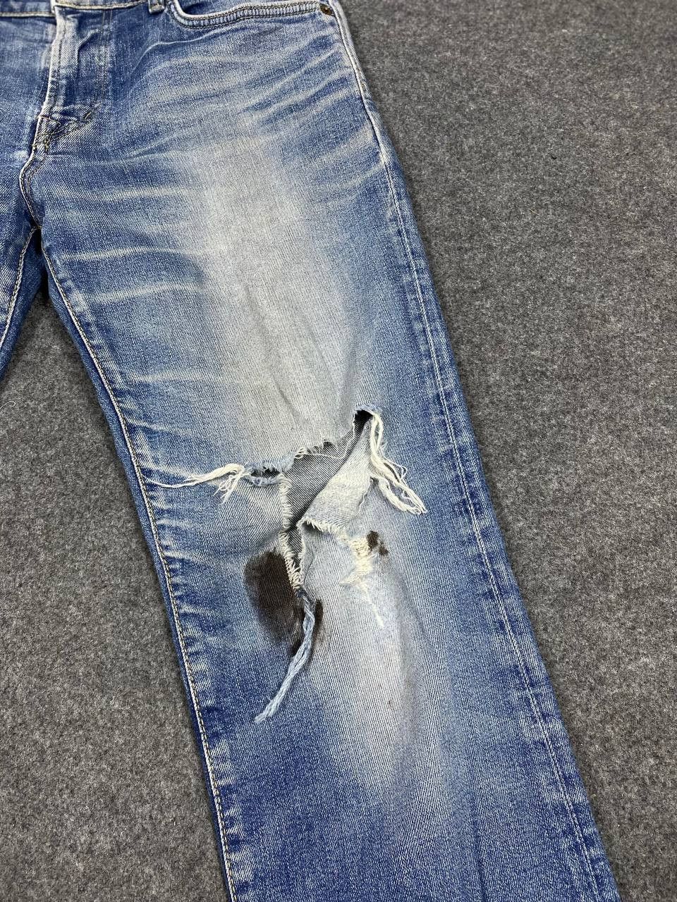 Edwin vintage edwin japan distressed denim nice design Size US 35 - 8 Thumbnail