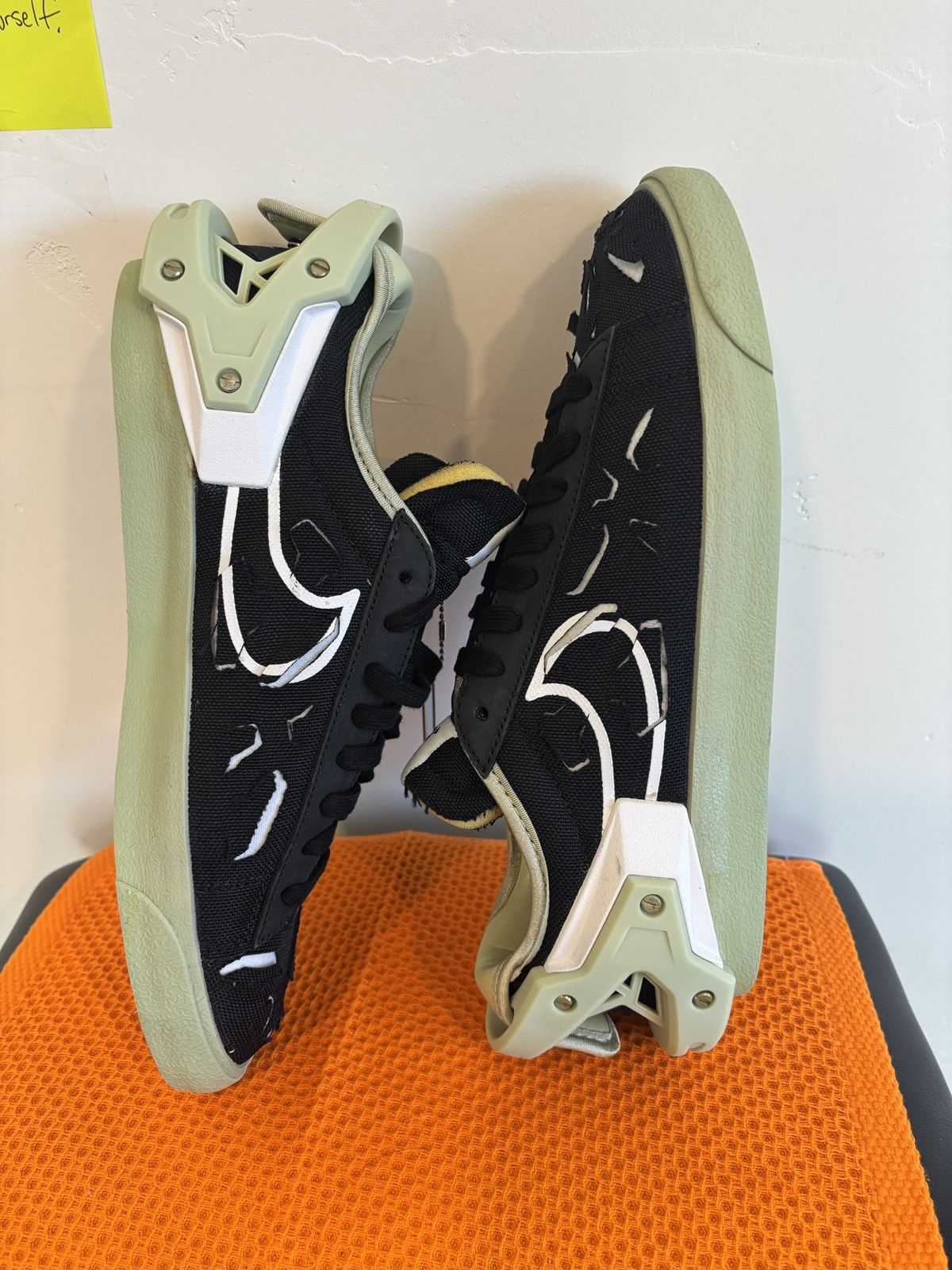 Acronym × Nike Acronym Blazer Low Olive Aura Size US 8 / EU 41 - 3 Thumbnail