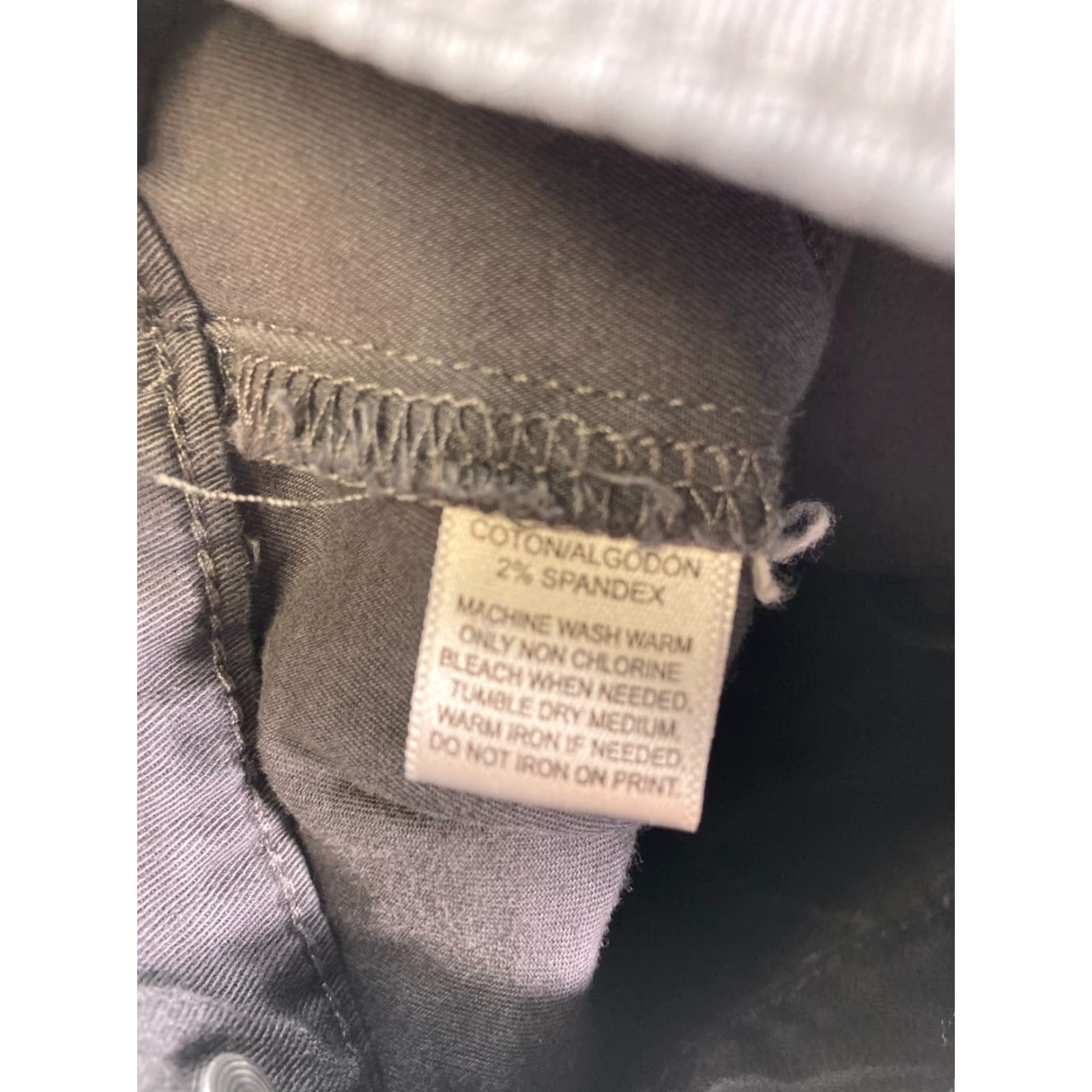 Loft Loft ANN Taylor Denim Jacket Womens Small Gray Button Front Long Sleeve Outdoor Shirt Size S / US 4 / IT 40 - 7 Thumbnail