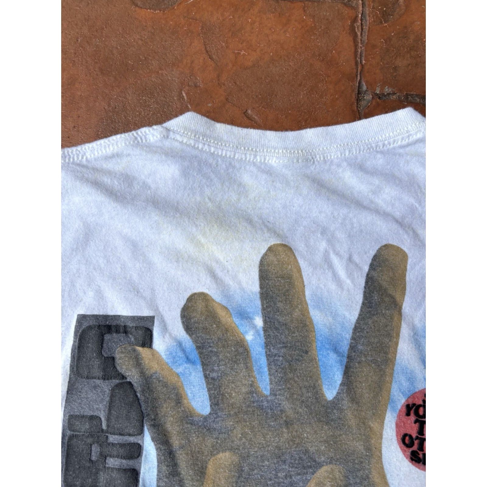 Travis Scott VINTAGE? No — Travis Scott Astroworld Astrofest 2021 T-Shirt M White Graphic Print Crew Neck Short Sleeve Cactus Jack Logo Men Size US M / EU 48-50 / 2 - 5 Thumbnail