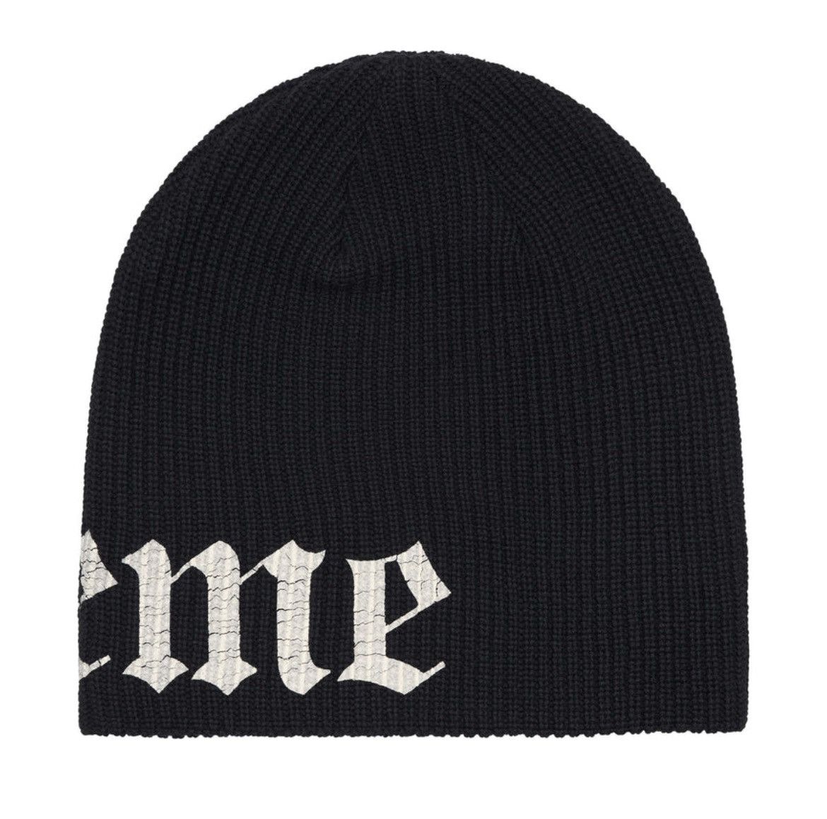 Supreme × Vintage Supreme Old English Beanie Black | Grailed