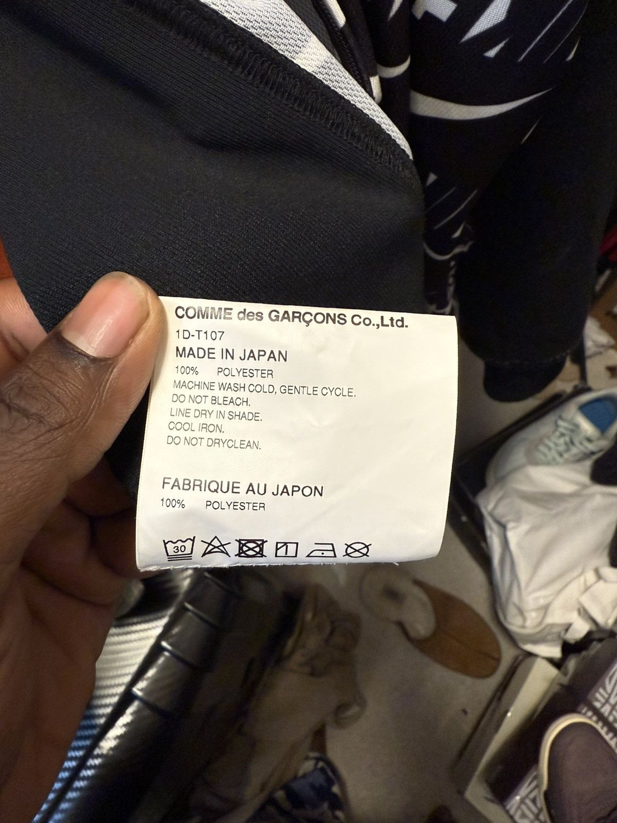 Comme des Garcons Black Comme Des Garçons Black X Nike Swoosh Zip Hoodie Size US L / EU 52-54 / 3 - 6 Thumbnail