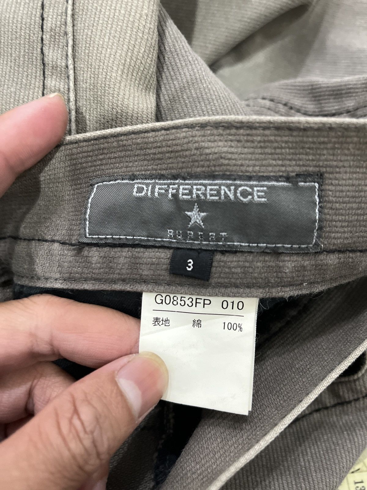Diffrence rupert flared jeans