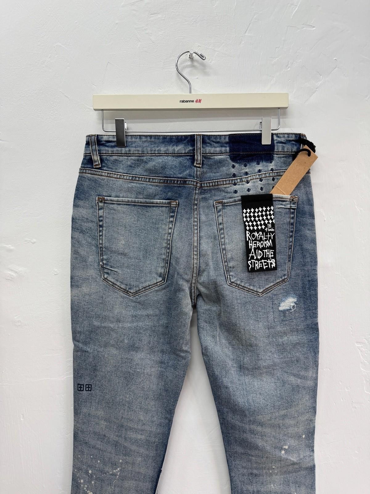 Ksubi new Ksubi mens denim jeans van winkle blue north trashed 32 Size US 32 / EU 48 - 6 Thumbnail