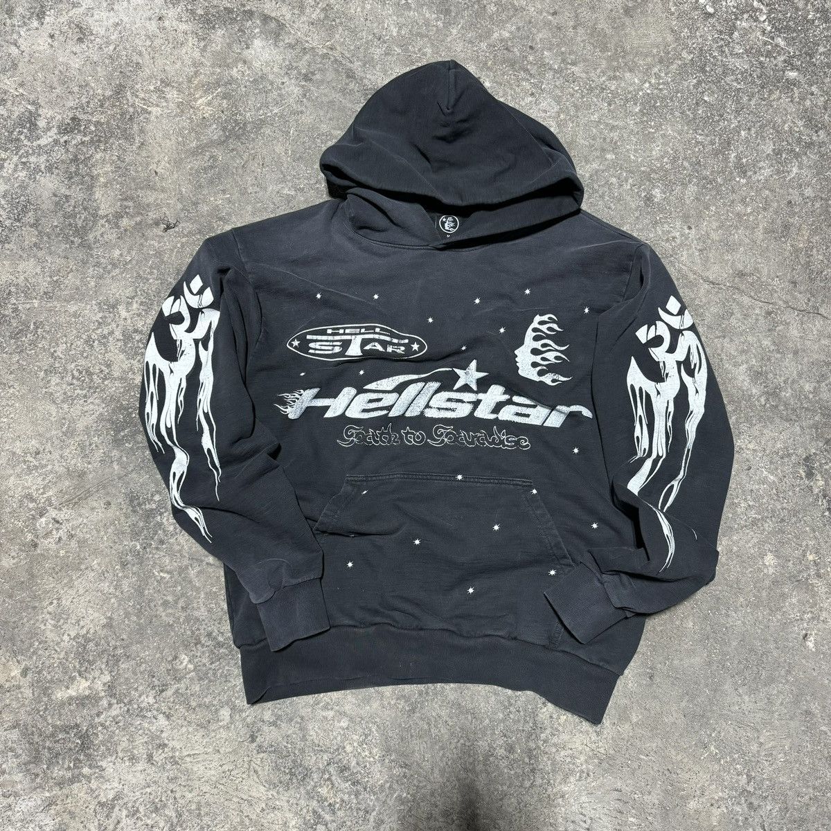 HELLSTAR HELLSTAR PATH TO PARADISE HOODIE | Grailed