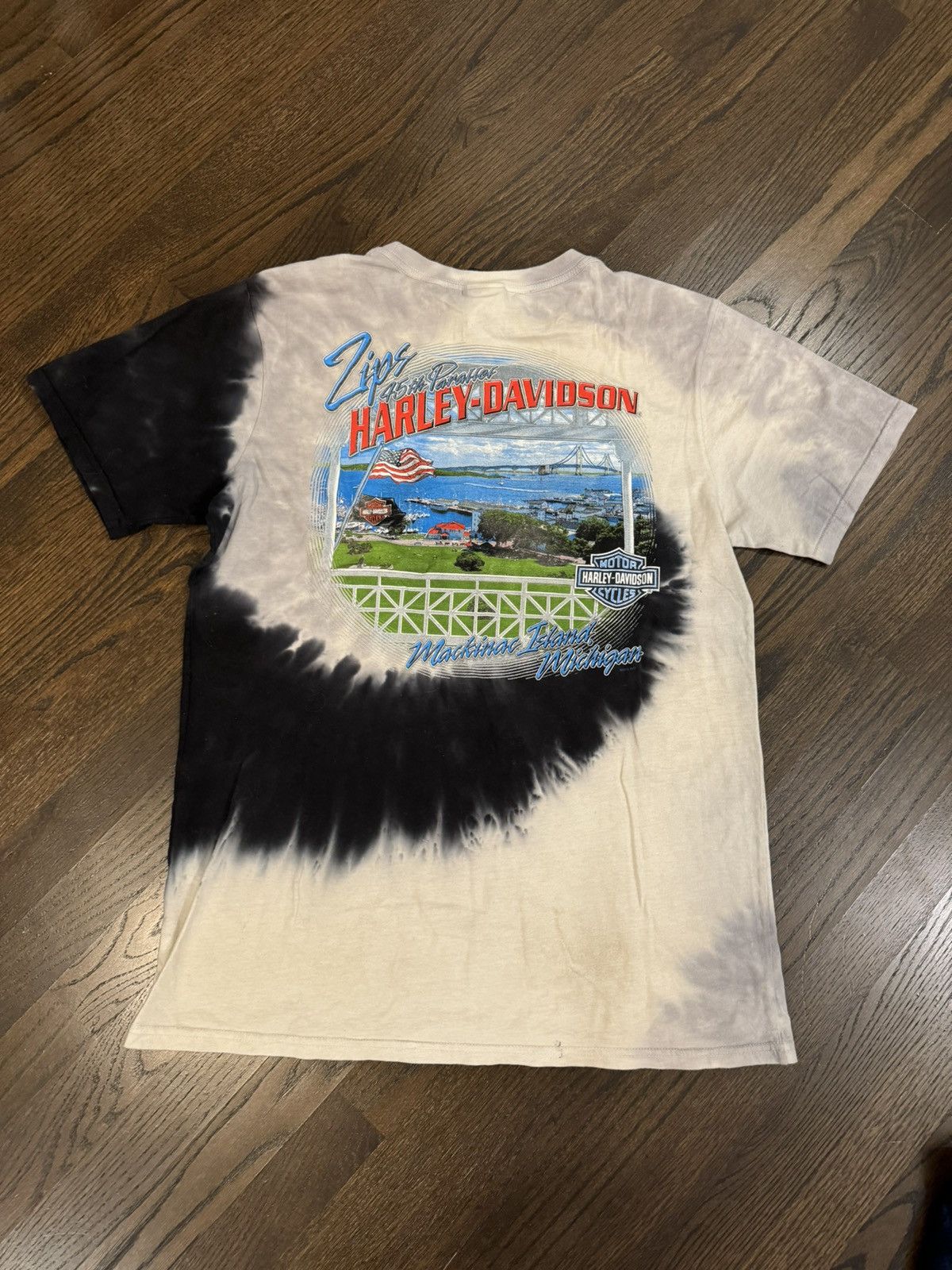 Harley Davidson Y2K Harley Davidson Tie Dye Tee Shirt Size US M / EU 48-50 / 2 - 3 Thumbnail