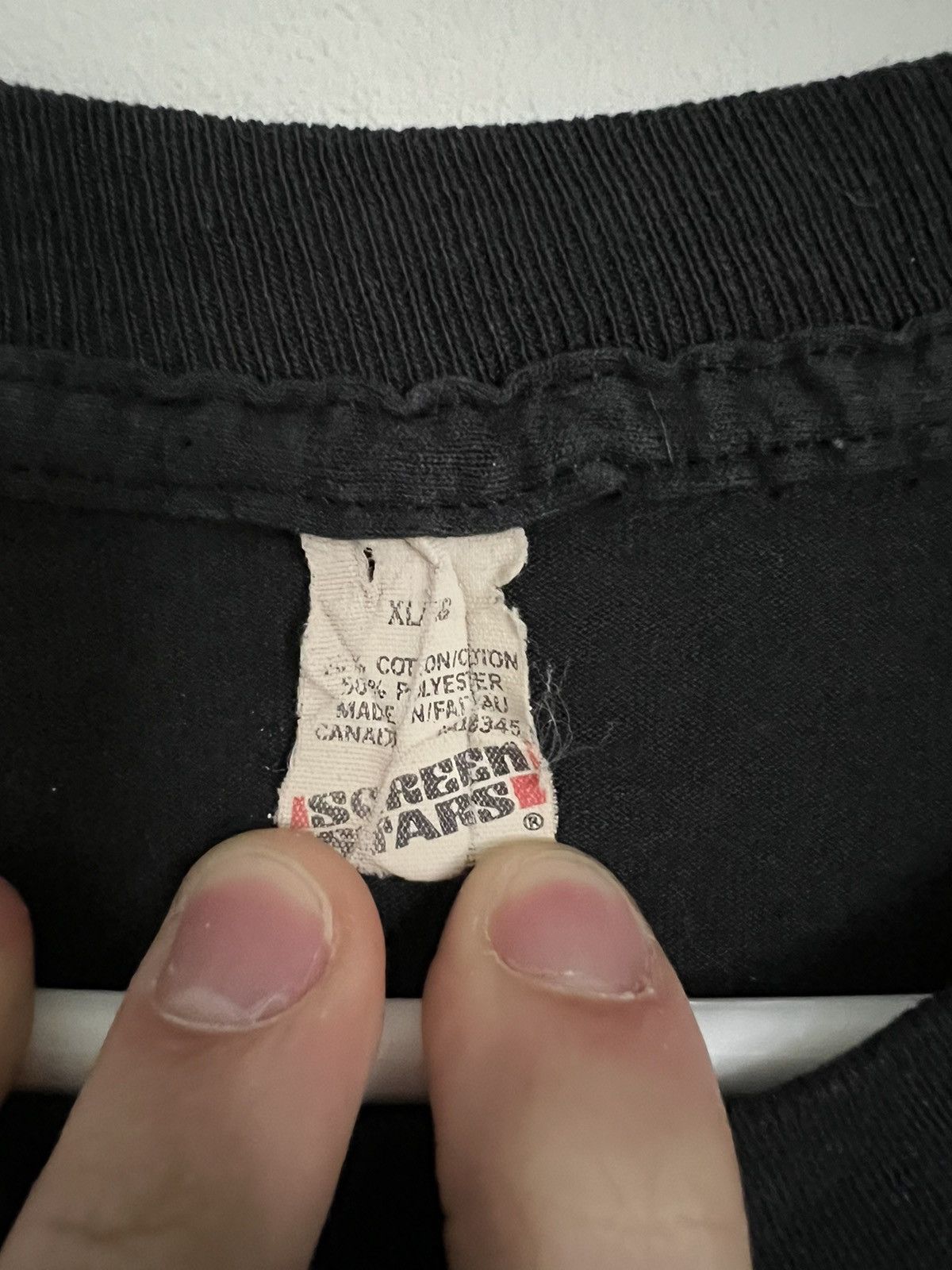 Vintage Super Rare Vintage Alice Cooper 1989 Canadian Trashes Tour Size US XL / EU 56 / 4 - 2 Thumbnail