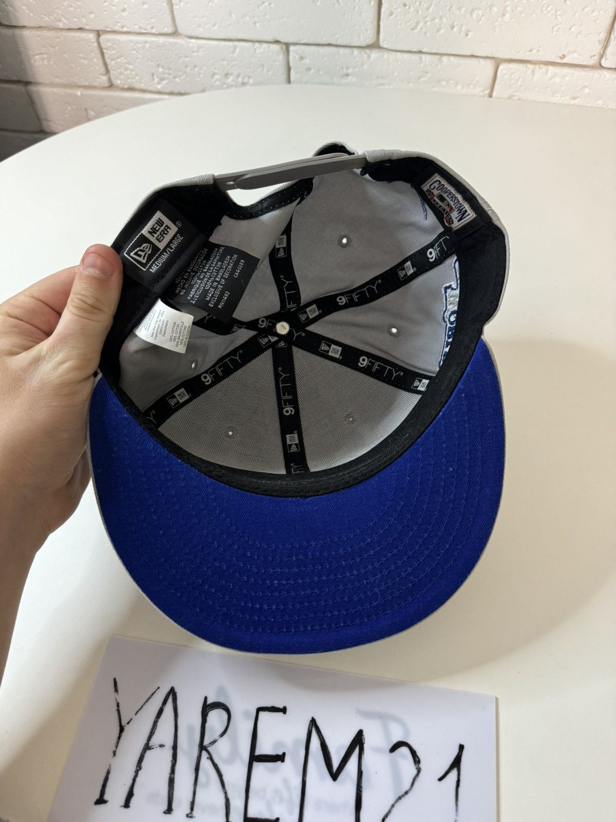 New Era Los Angeles Dodgers Summer Icon New Era cap hat Size ONE SIZE - 6 Thumbnail