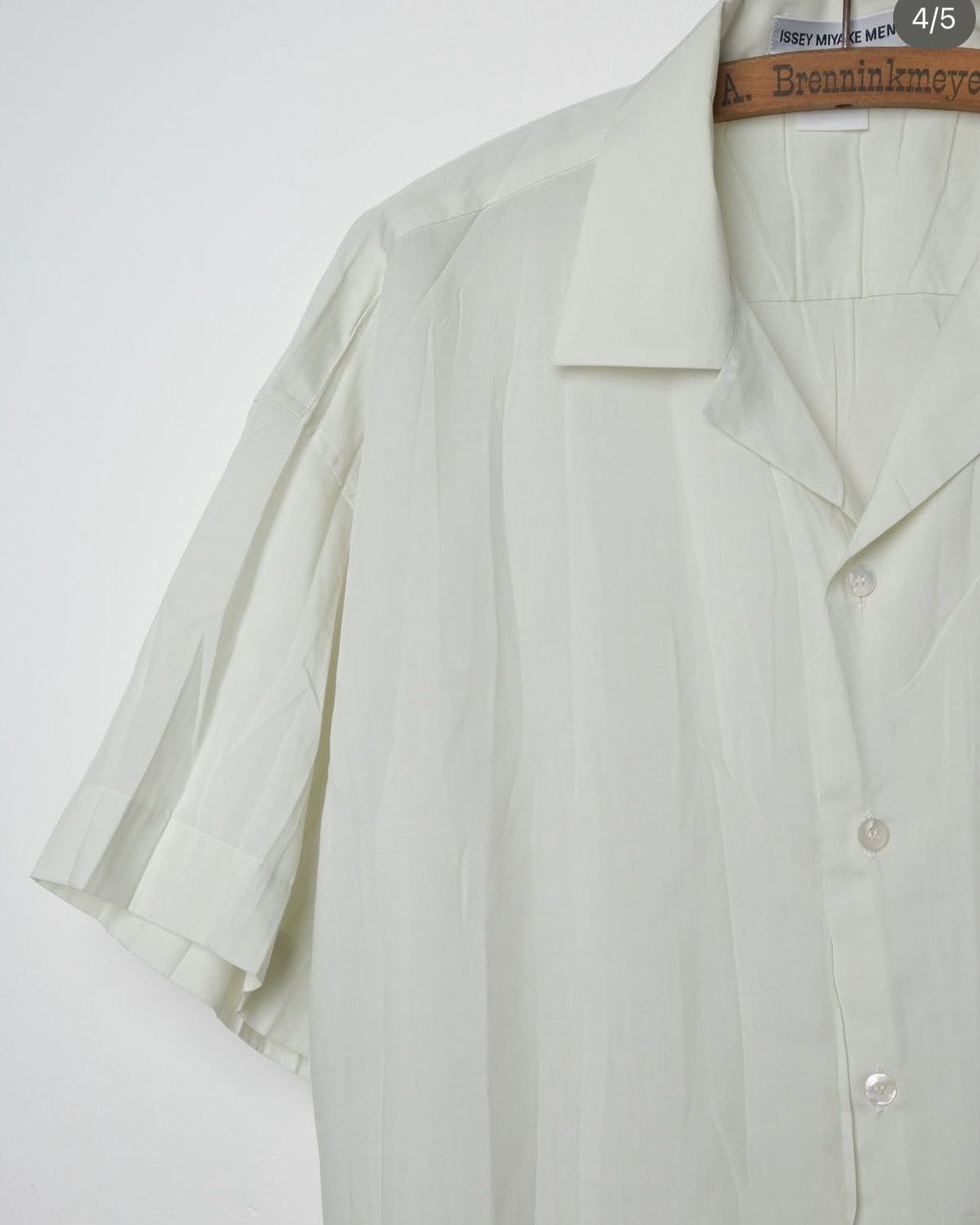 Issey Miyake Issey Miyake Men Wrinkle Shirt Size US L / EU 52-54 / 3 - 4 Thumbnail