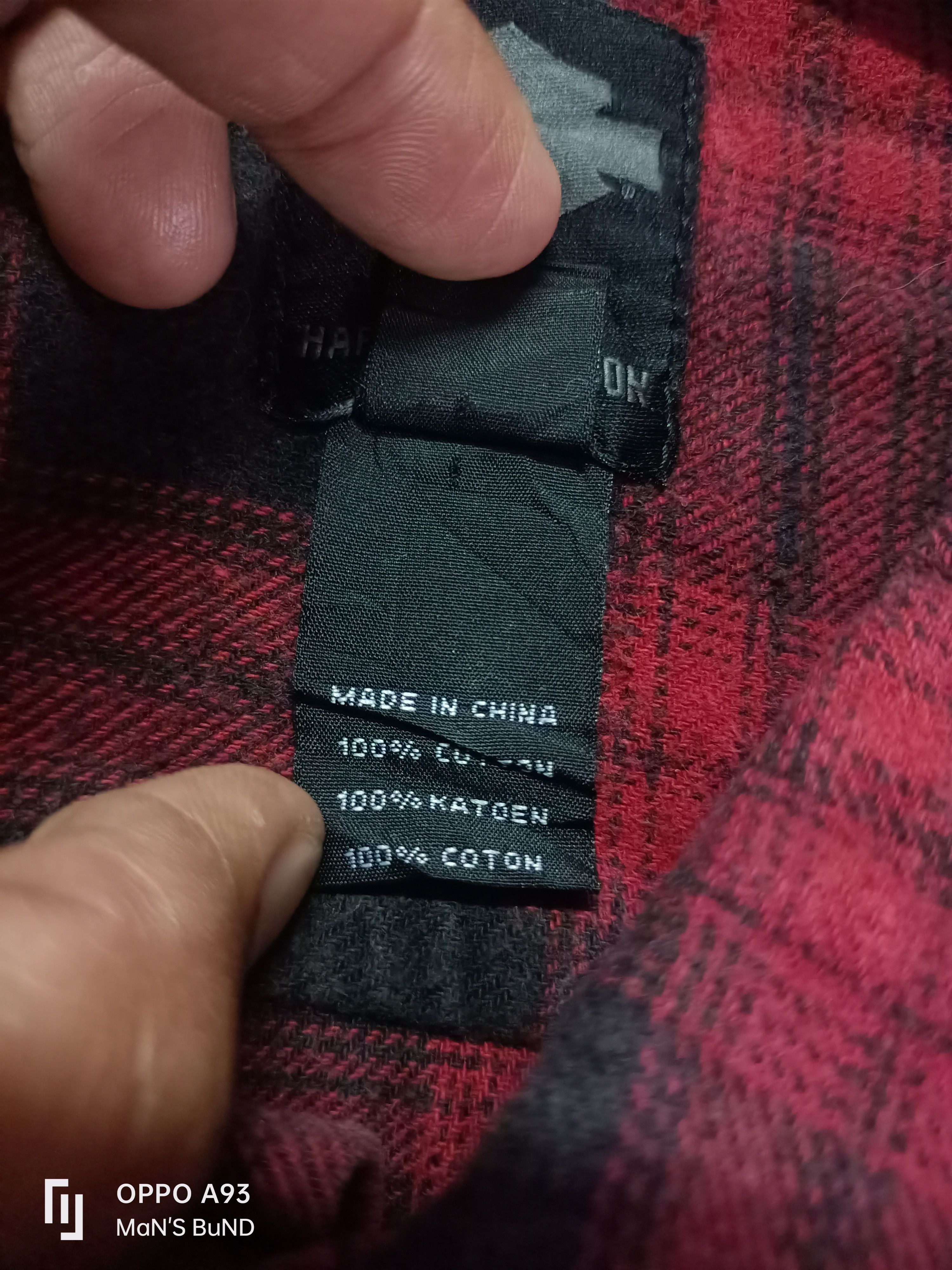 Flannel × Harley Davidson × Vintage HARLEY DAVIDSON Men's Red Plaid Flannel Slim Fit 99023-16VM Size US XL / EU 56 / 4 - 9 Thumbnail