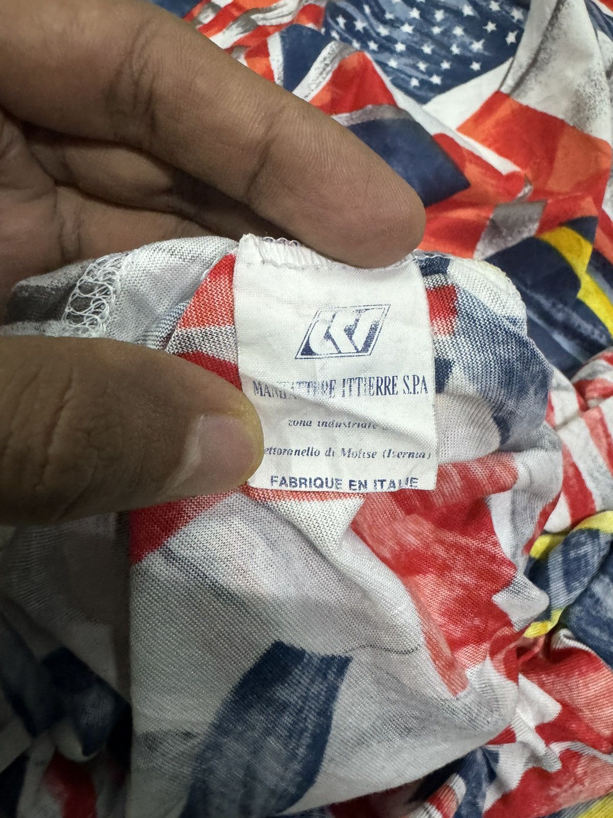 Versace Jeans Couture 90’s Versace Jeans Couture Flag Full Print london royalty Size US L / EU 52-54 / 3 - 6 Thumbnail